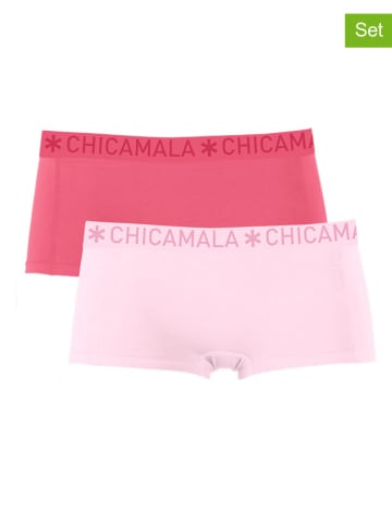 Muchachomalo 2er-Set: Boxershorts in Rosa/ Pink
