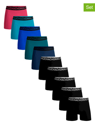 Muchachomalo 10-delige set: boxershorts zwart/meerkleurig