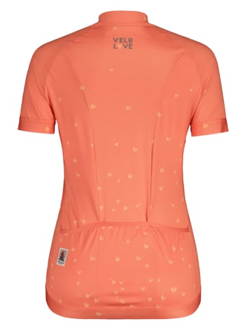 Maloja Koszulka kolarska "ValbonaM" w kolorze pomarańczowym