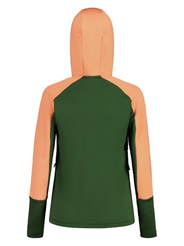 Maloja Fleece vest "DuronM" groen/oranje