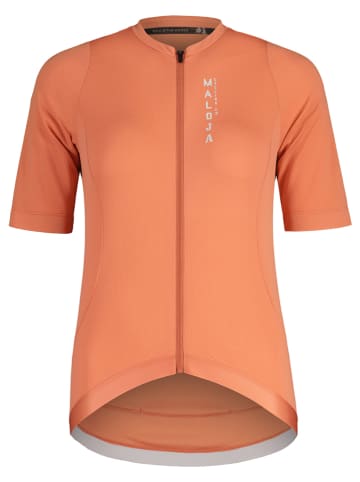 Maloja Koszulka kolarska "RigiM" w kolorze pomarańczowym