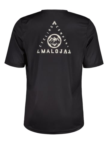 Maloja Koszulka kolarska "AnteroM" w kolorze czarnym