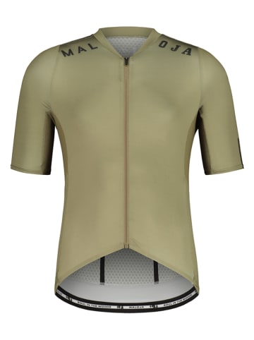 Maloja Koszulka kolarska "DomM" w kolorze khaki