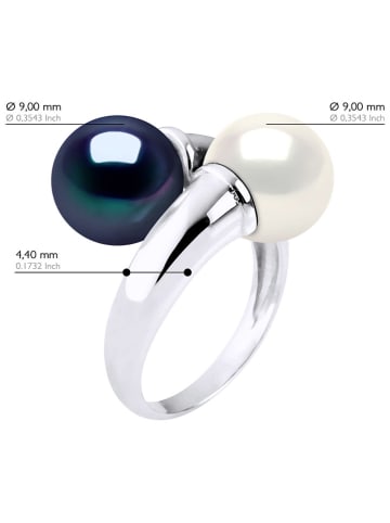 ATELIERS SAINT GERMAIN Silber-Ring mit Perlen