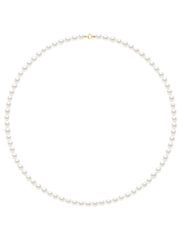 ATELIERS SAINT GERMAIN Naszyjnik perłowy w kolorze białym - dł. 42 cm