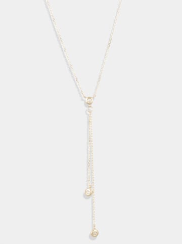 CARATELLI Gold-Halskette "Cordou" mit Diamanten - (L)42 cm