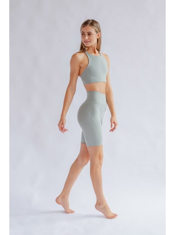 girlfriend collective Sport-BH in Hellgrün