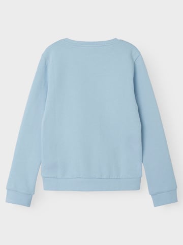 name it Sweatshirt "Distrine" lichtblauw