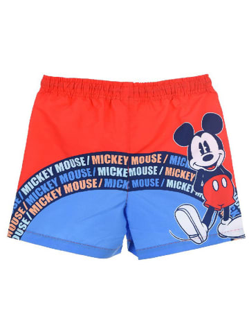 Disney Mickey Mouse Badeshorts "Mickey" in Rot/ Blau