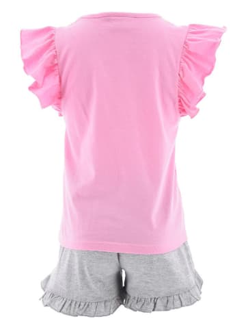 MINNIE MOUSE Piżama "Minnie" w kolorze szaro-różowym