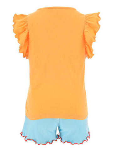 Disney Frozen 2-delige outfit oranje/lichtblauw