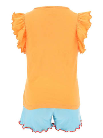 FROZEN 2tlg. Outfit in Orange/ Hellblau