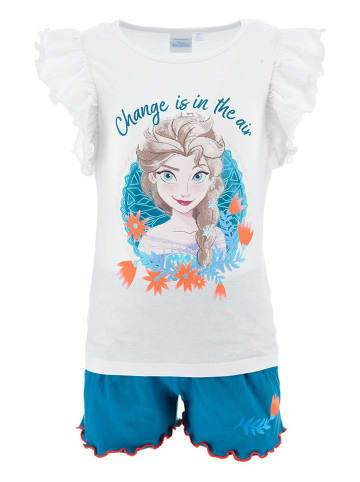 Disney Frozen 2-częściowy zestaw "Kraina Lodu" w kolorze biało-niebieskim