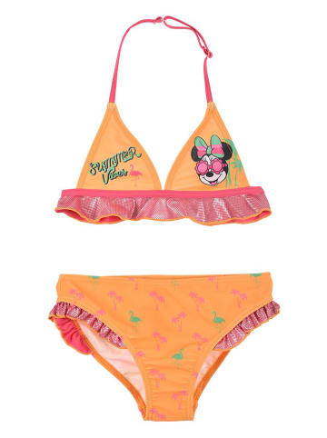MINNIE MOUSE Bikini "Minnie" w kolorze pomarańczowym