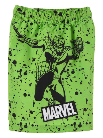 MARVEL Avengers Szorty kąpielowe "Avengers classic" w kolorze zielonym