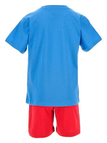 Sonic Pyjama "Sonic" in Blau/ Rot