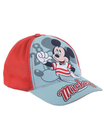 MICKEY Cap "Mickey" in Blau/ Rot