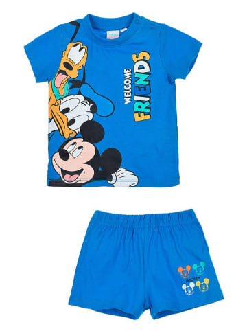 MICKEY 2tlg. Outfit "Mickey" in Blau/ Bunt