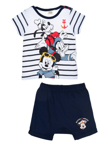 MICKEY 2-delige outfit "Mickey" donkerblauw/wit/meerkleurig