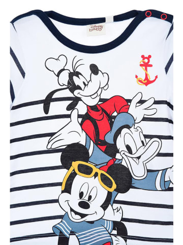 MICKEY 2-częściowy zestaw "Mickey" w kolorze biało-granatowym ze wzorem