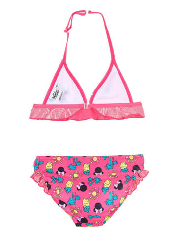 MINNIE MOUSE Bikini "Minnie" w kolorze różowym ze wzorem
