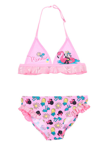 MINNIE MOUSE Bikini "Minnie" in Rosa/ Bunt