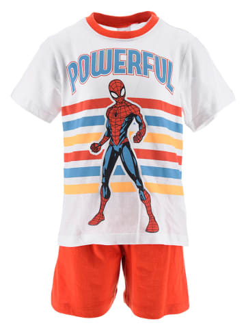 Spiderman Pyjama "Spiderman" in Rot/ Weiß/ Bunt