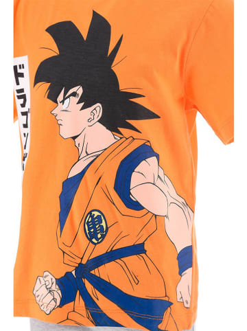 Dragon Ball Z Pyjama "Dragon Ball" grijs/oranje