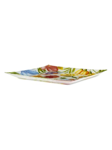 Trendy Kitchen by EXCÉLSA Servierplatte "Blooming" in Bunt - (B)30 x (H)30 cm