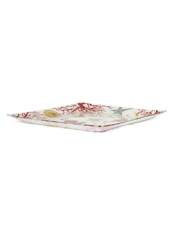 Trendy Kitchen by EXCÉLSA Servierplatte "Coral" in Bunt - (B)30 x (H)30 cm