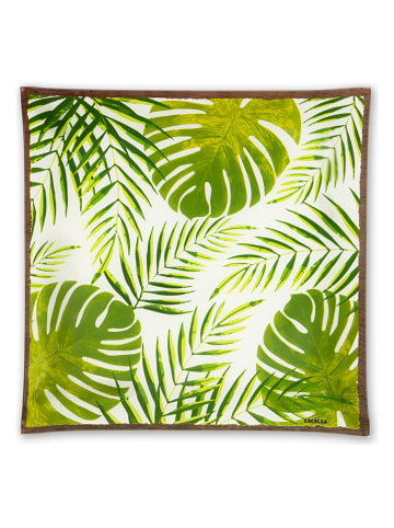 Trendy Kitchen by EXCÉLSA Serveerplaat "Foliage" groen - (B)30 x (D)30 cm