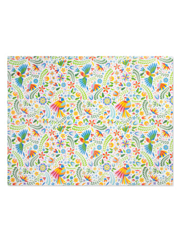 Trendy Kitchen by EXCÉLSA Tischdecke "Mexican Flowers" in Bunt - (L)180 x (B)140 cm