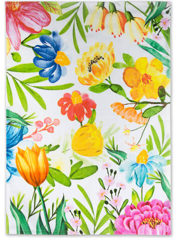 Trendy Kitchen by EXCÉLSA Ściereczka "Bloomig" ze wzorem do naczyń - 70 x 50 cm