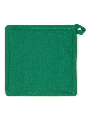 Trendy Kitchen by EXCÉLSA Topflappen "Korfu" in Grün - (L)20 x (B)20 cm