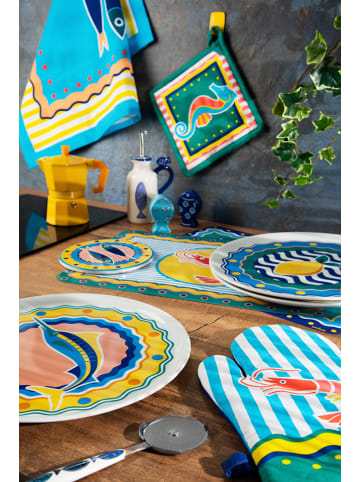 Trendy Kitchen by EXCÉLSA Topflappen "Korfu" in Grün - (L)20 x (B)20 cm