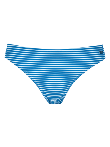 Naturana Bikini-Hose on Blau/ Weiß