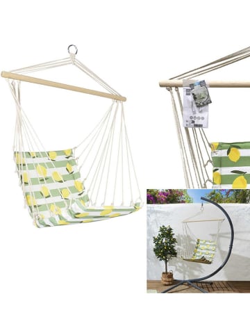 Garden Spirit Hangstoel geel/groen - (B)50 x (H)50 x (D)50 cm