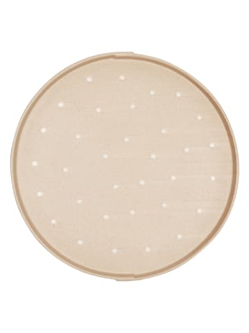 OYOY living design Tablett "Aki" in Beige - Ø 36,5 cm