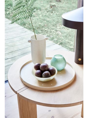 OYOY living design Tablett "Aki" in Beige - Ø 36,5 cm