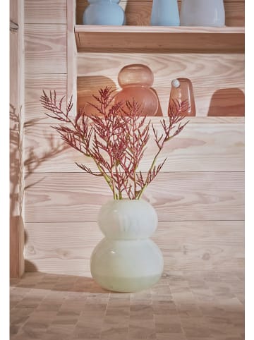 OYOY Vase "Lasi" in Gelb - (H)30 x Ø 25,5 cm