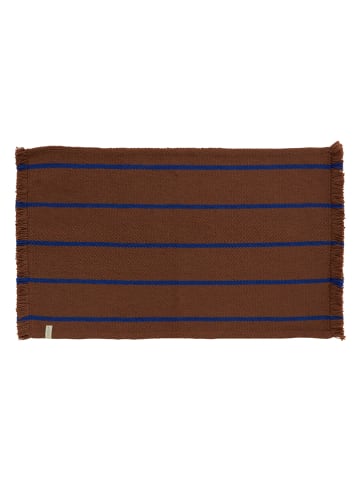 OYOY living design Badvorleger "Lina" in Braun - (L)100 x (B)60 cm