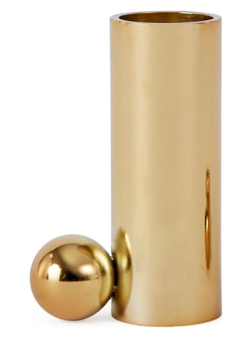 OYOY living design Kerzenständer "Palloa" in Gold - (B)4,5 x (H)7 cm
