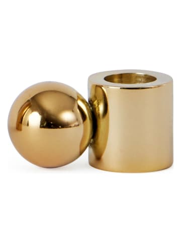 OYOY Kerzenständer "Palloa" in Gold - (B)2 x (H)4 cm