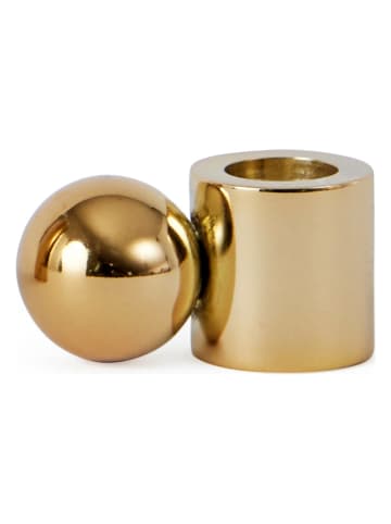 OYOY living design Kaarshouder "Palloa" goudkleurig - (B)2 x (H)4 cm