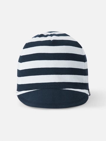 Reima Dwustronna czapka "Kilppari" w kolorze granatowo-białym