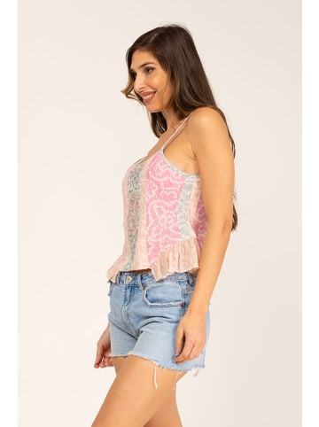 Peace & Love Top in Rosa