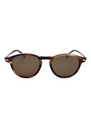 Hugo Boss Herren-Sonnenbrille in Hellbraun/ Braun