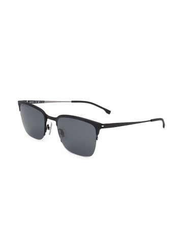 Hugo Boss Herren-Sonnenbrille in Grau/ Schwarz