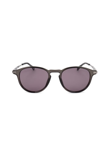 Hugo Boss Męskie okulary przeciwsłoneczne w kolorze fioletowo-szarym