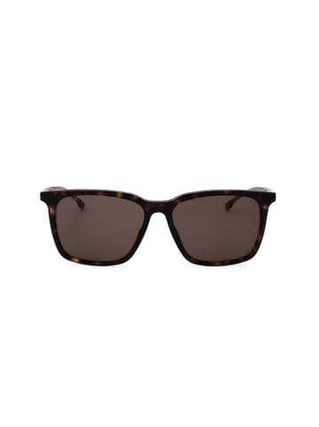 Hugo Boss Męskie okulary przeciwsłoneczne w kolorze brązowym